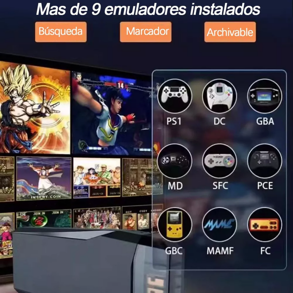 CONSOLA RETRO M8 VIDEOUEGOS
